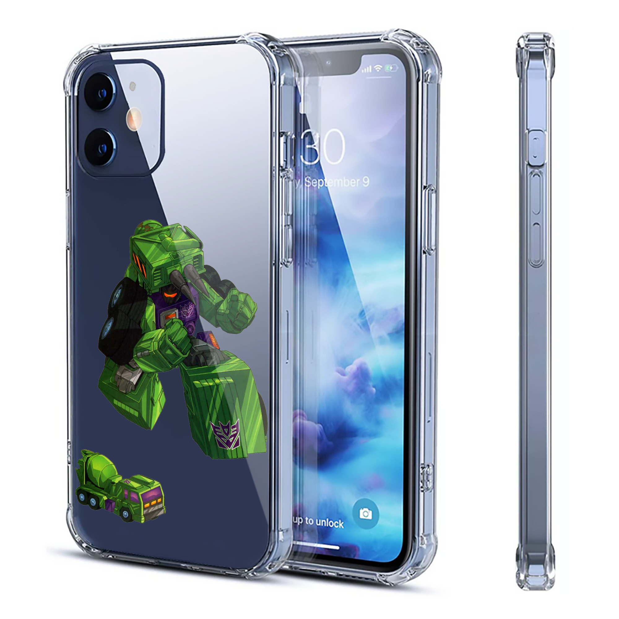 （画像用）  【iPhone 12シリーズ対応】透明スマホケース（クリアソフトケース）